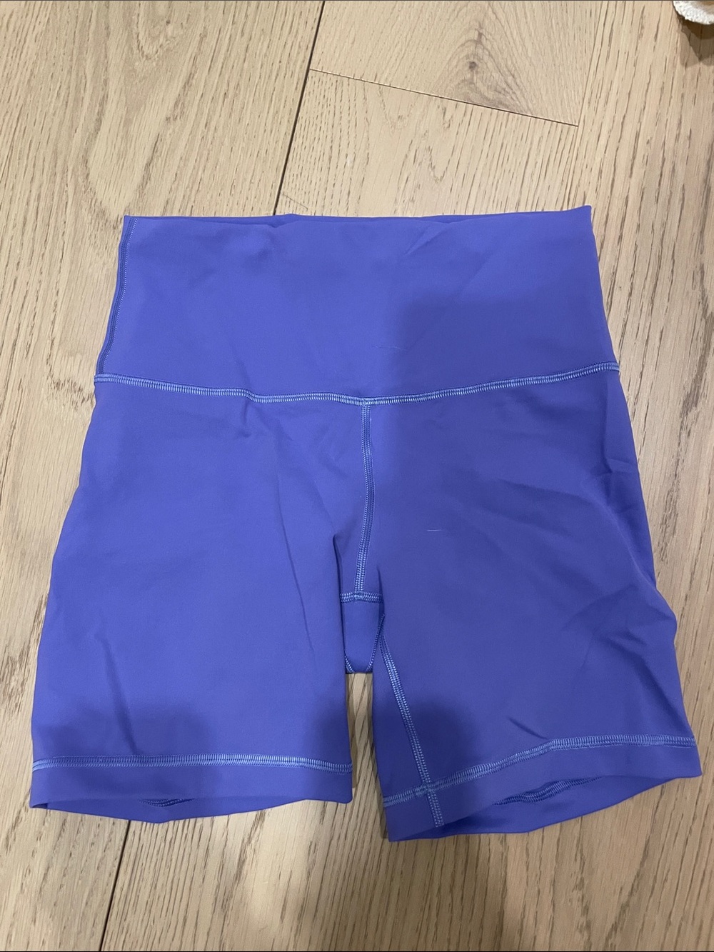 Lululemon Wunder Train High-Rise Shorts 6” Charged Indigo